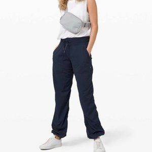 Lululemon studio dance pant navy blue 10 regular